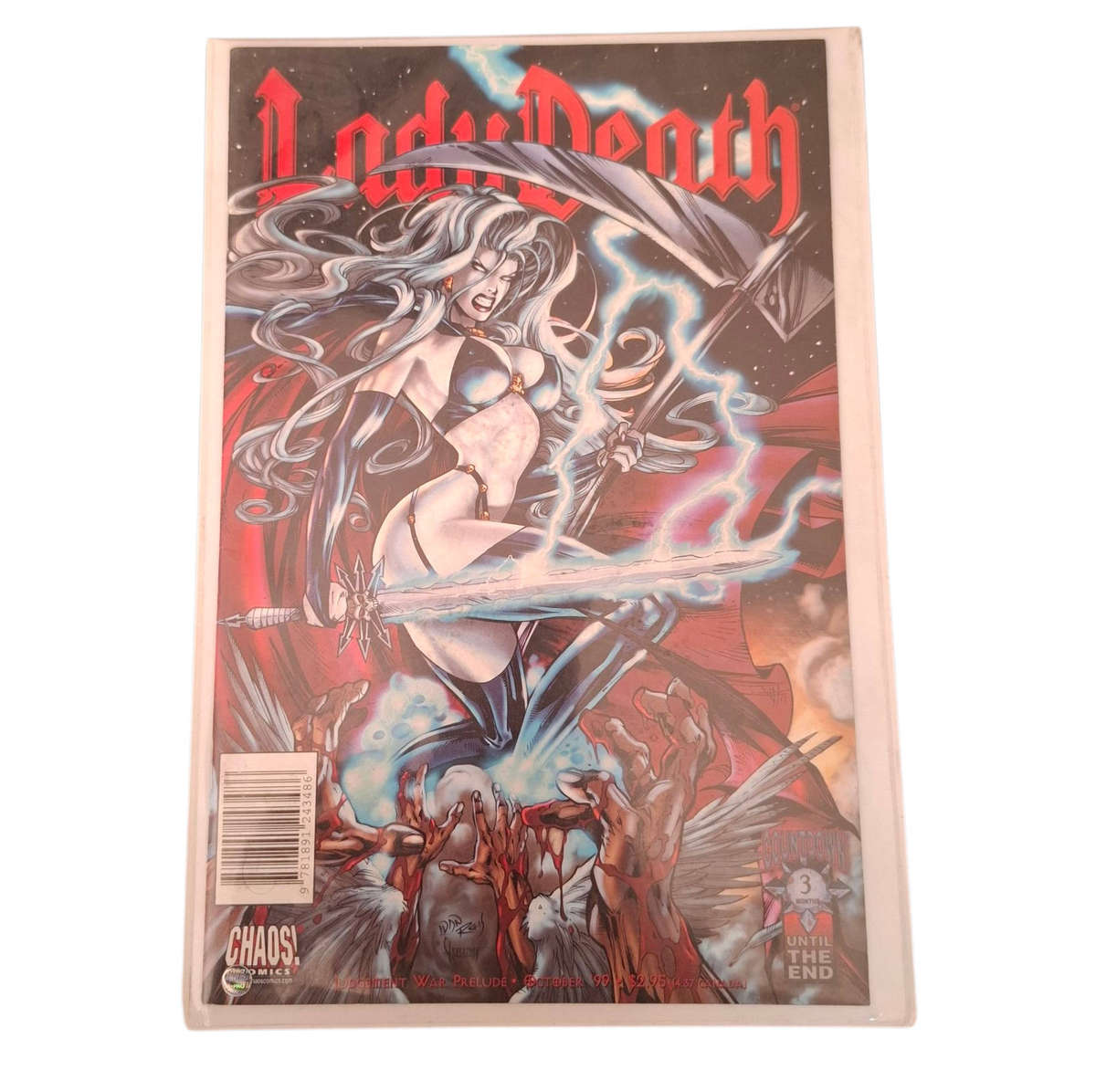 1999 Lady Death Judgement War Prelude Comic Issue #0