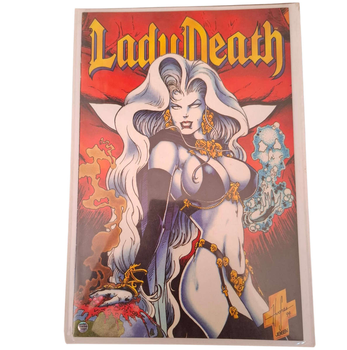 1995 Lady Death II: Between Heaven and Hell Comic Issue #4