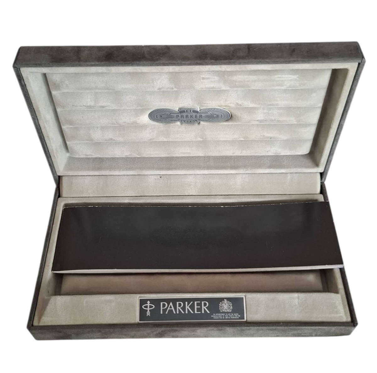 Parker Duofold Box with Booklet (no pens)