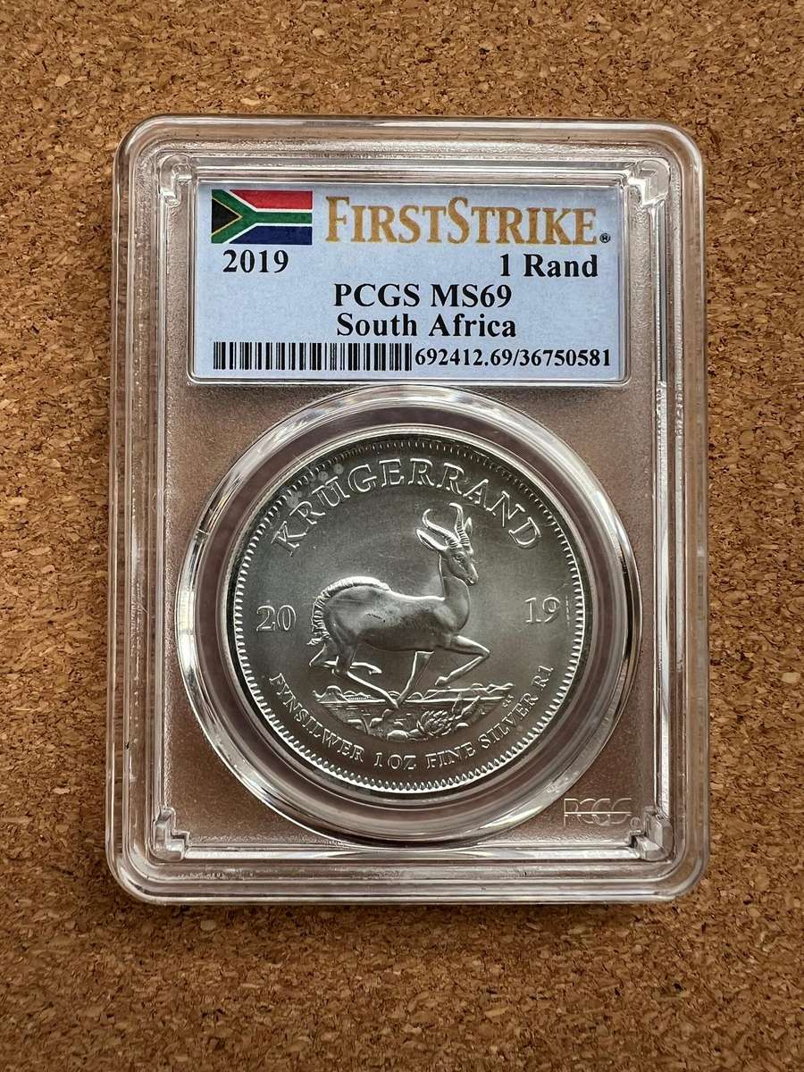 2019 First Strike PCGS graded MS 69 KrugerRand