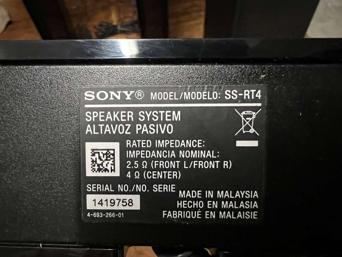 Sony surround