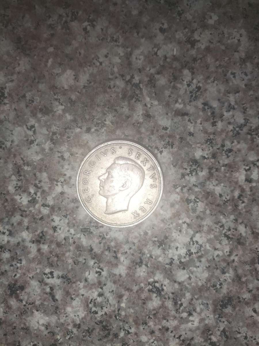 King George VI 5 shillings 1948 South Africa