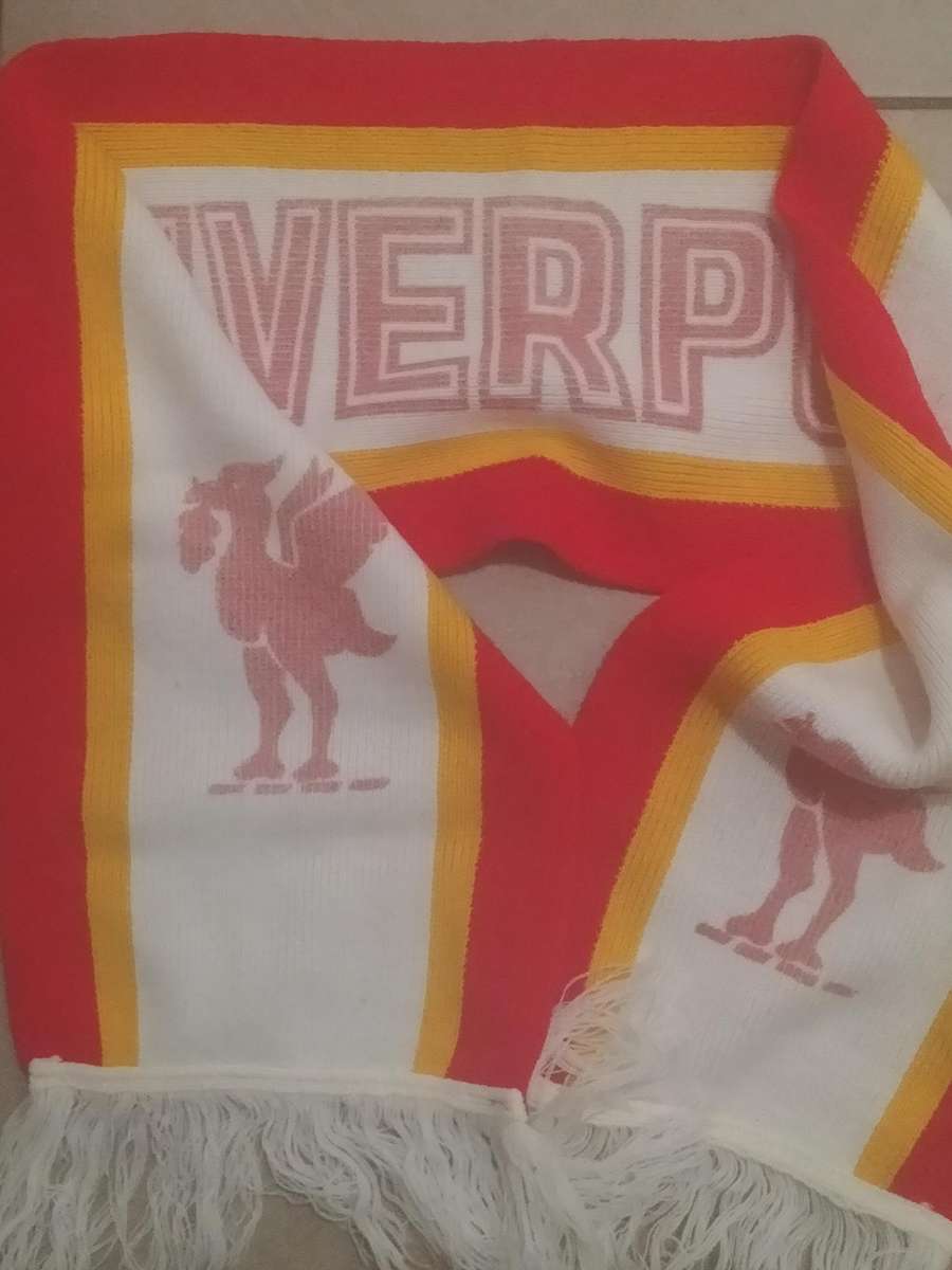Liverpool FC The Reds  Scarf Vintage 90's Length 123 cm
