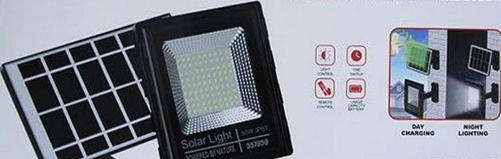 50W Solar Floodlight, Remote Control, Time switch, Light Automatic Control