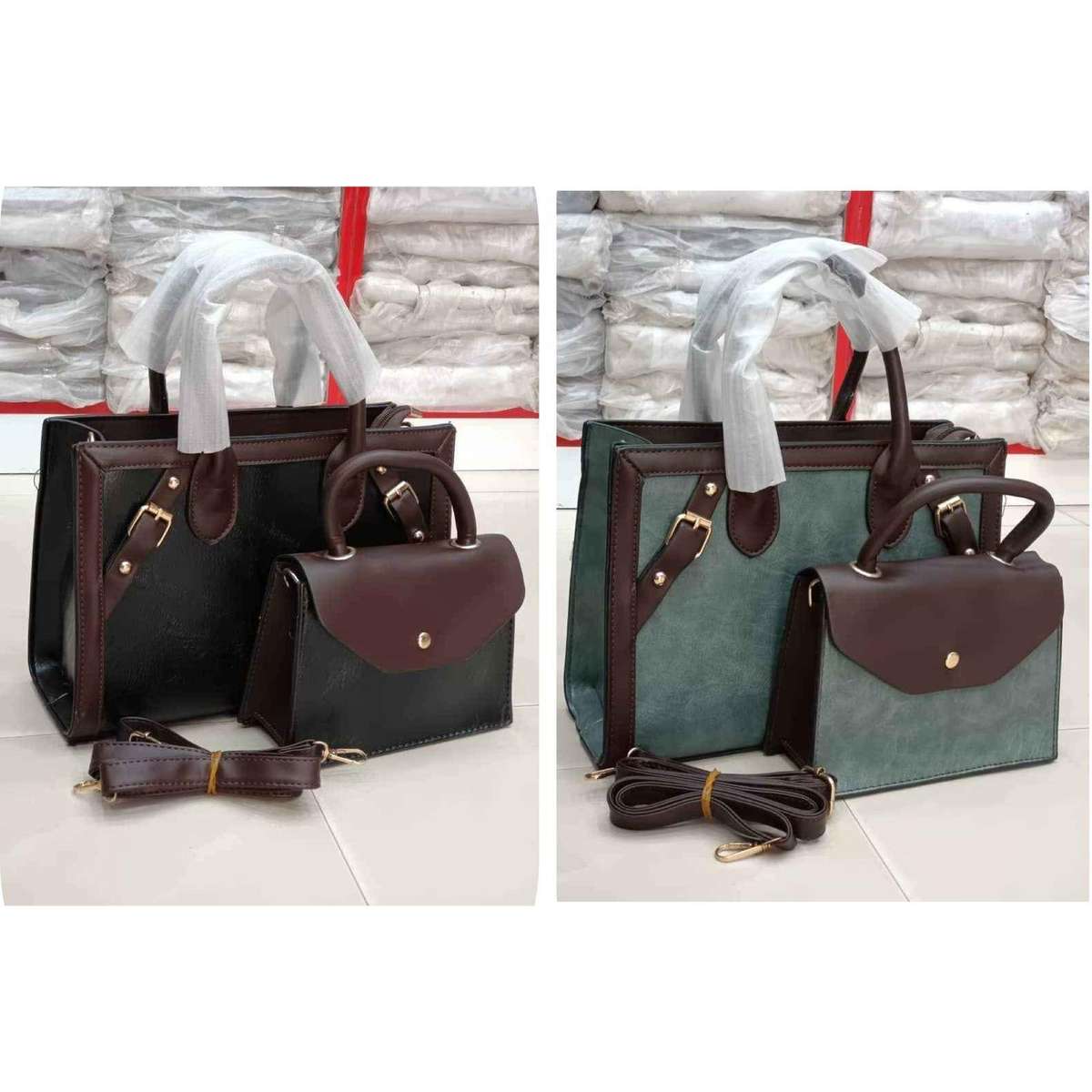 2 Piece Handbag Set  - 2 Bags in 1 Set Versatile and convenient for daily use or travel - Stylish