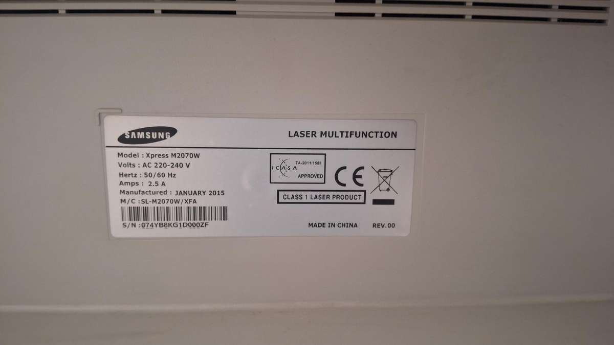 Samsung Xpress M2070W  Laser Multifunction Printer