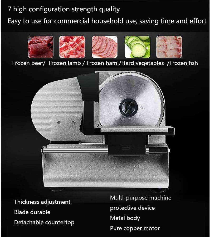 200 W electric all-purpose slicer, meat cutting machine