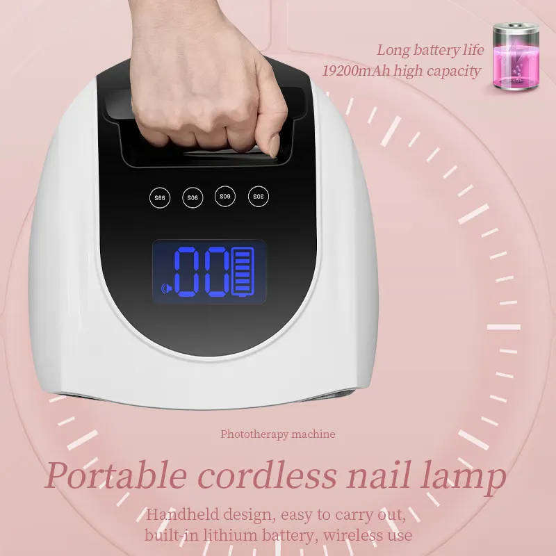 66w Rechargeable Nail Uv Lamp