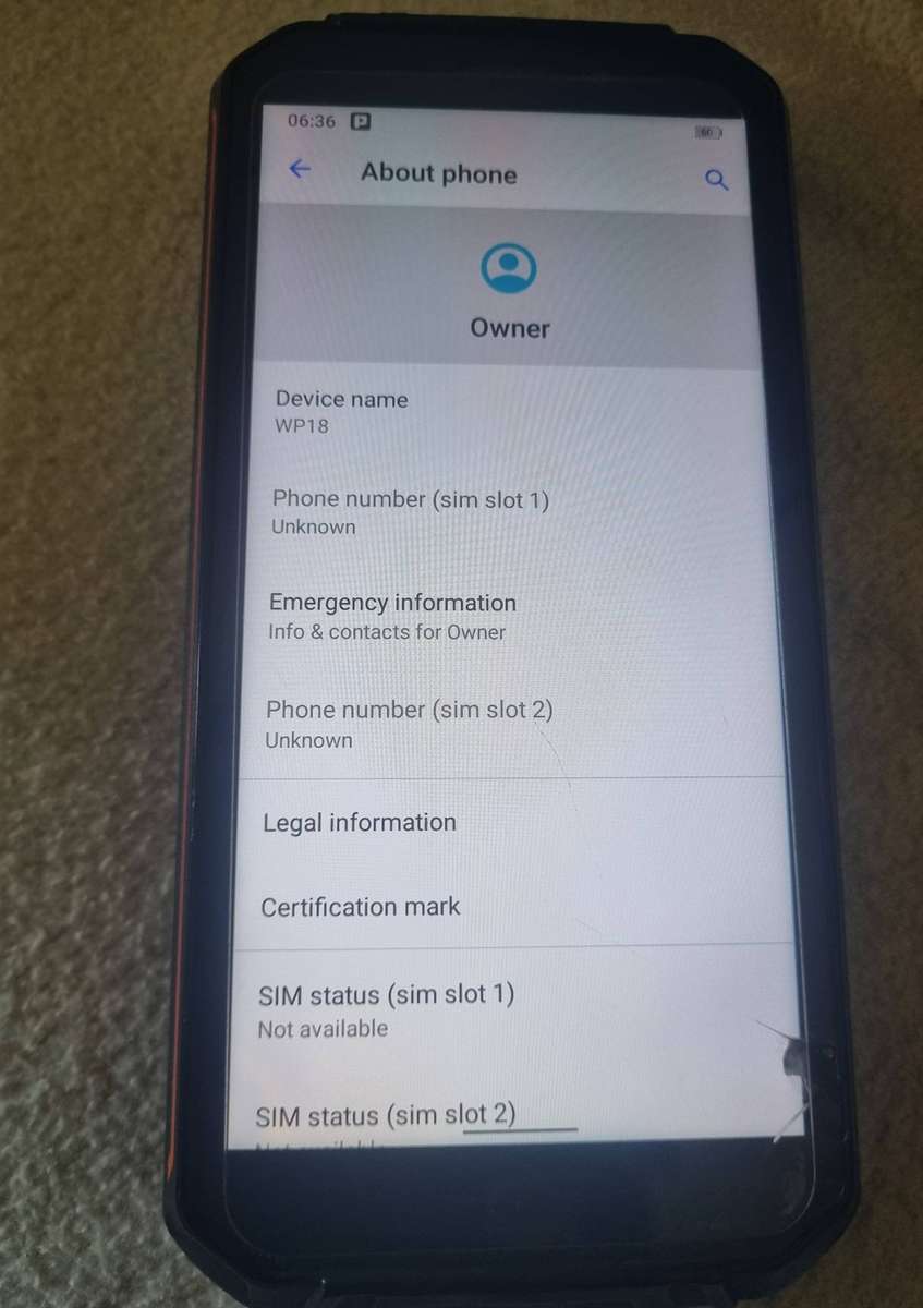 OUKITEL WP18 - 4G IP68 RUGGED SMARTPHONE WITH 12500mAh, 5.93",IP68