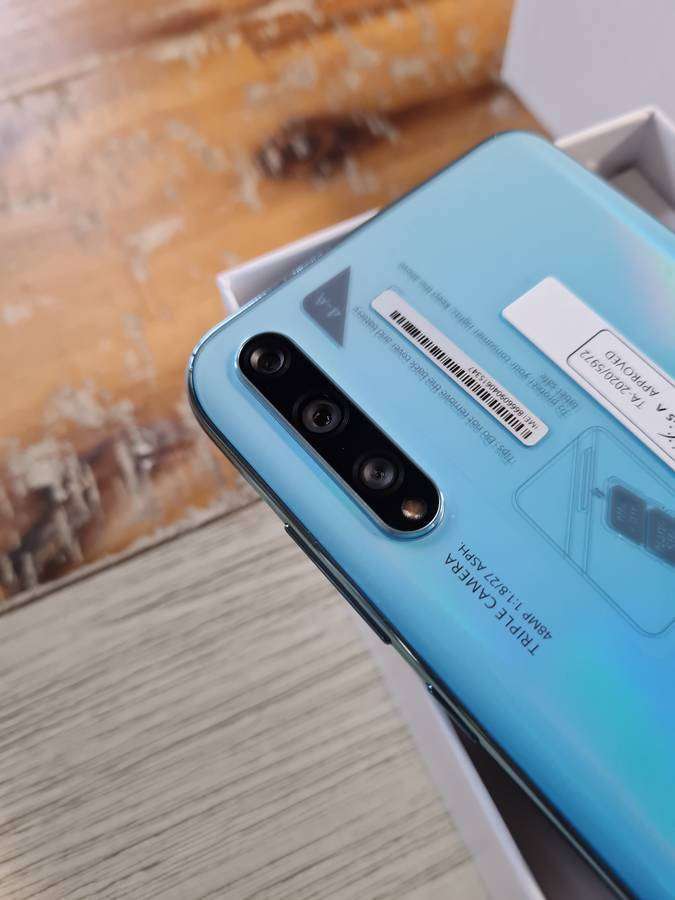 HUAWEI P SMART S SMARTPHONE || 128G/4G, 48MP TRIPLE CAM, IN DISPLAY FINGERPRINT BLUE COLOR