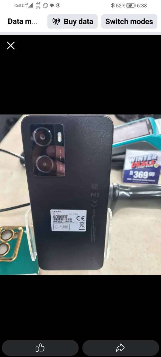 SMARTPHONE OPPO A57S 5G || 128G/8G, 50MP AI CAM,FINGERPRINT, BIG BATTERY BARGAIN