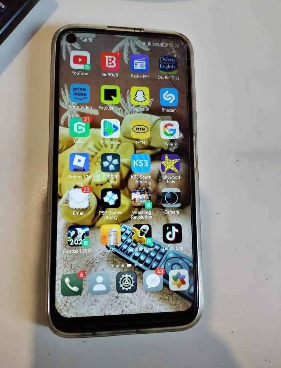 HUAWEI P40 LITE SMARTPHONE || 128/6G, 48MP QUAD CAM, FINGERPRINT, FAST CHARGING