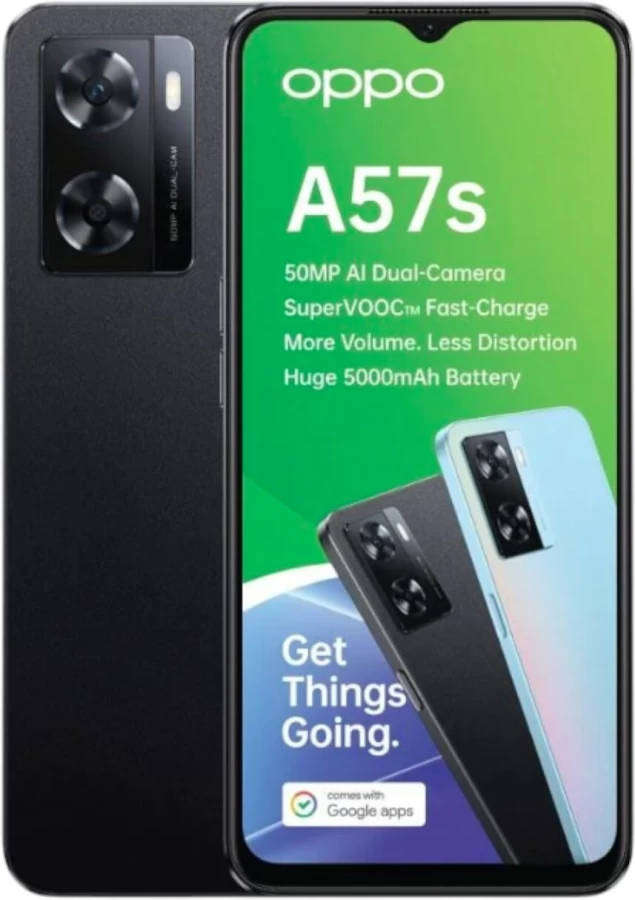 SMARTPHONE OPPO A57S 5G || 128G/8G, 50MP AI CAM,FINGERPRINT, BIG BATTERY BARGAIN