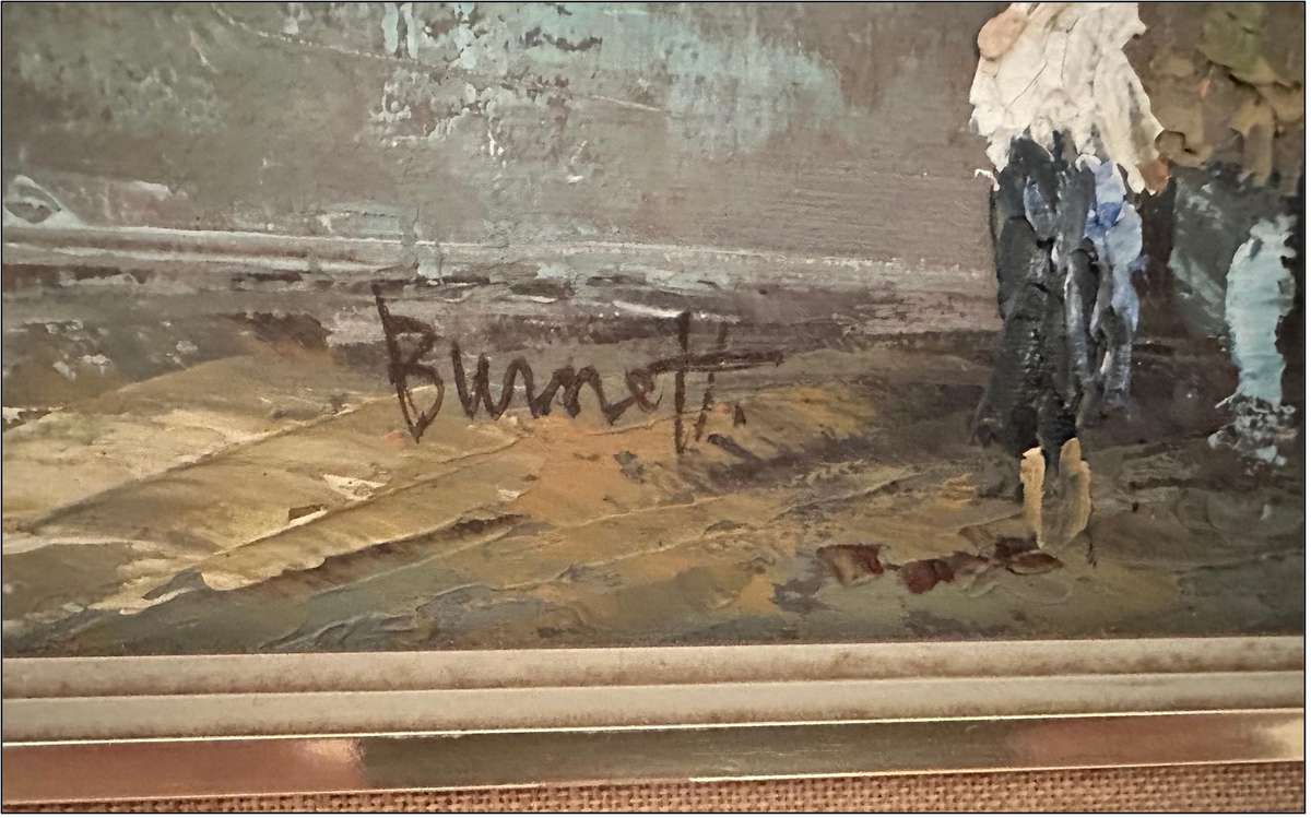 Caroline C Burnett Original Oil Painting