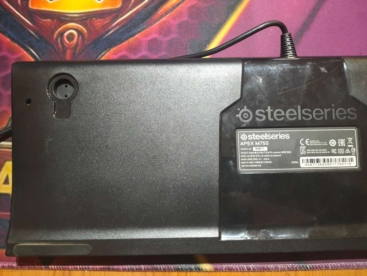 SteelSeries Apex M750 Mechanical Gaming Keyboard - Used