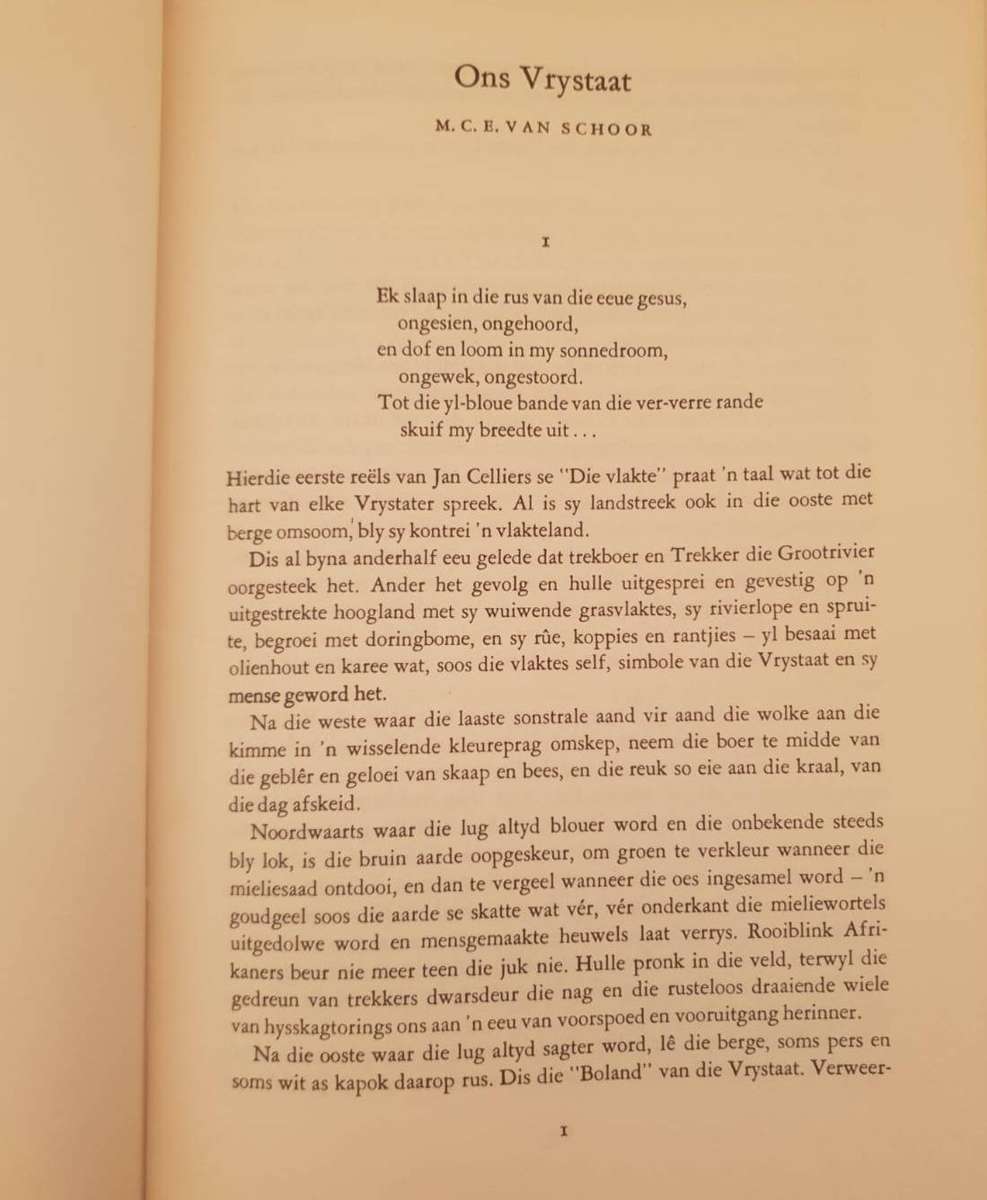 Die Vrystaat en sy Mense (1980 First Edition) - Hardcover with Dust Jacket, Pristine Copy