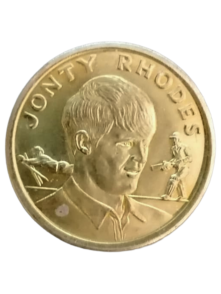1992 Jonty Rhodes Commemorative Coin  Official Shoprite & Checkers Cricket Collection