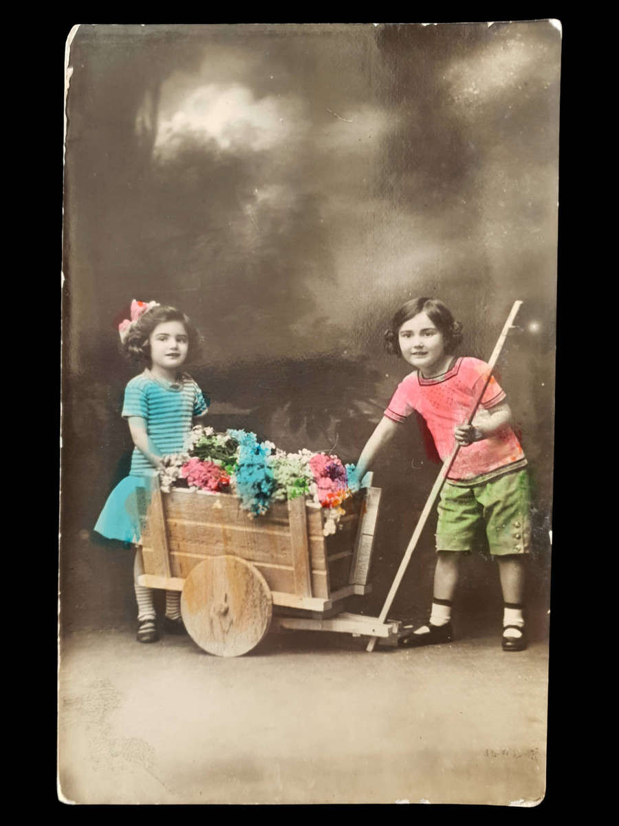 1919 WWI On Active Service  British Army Post Office cds