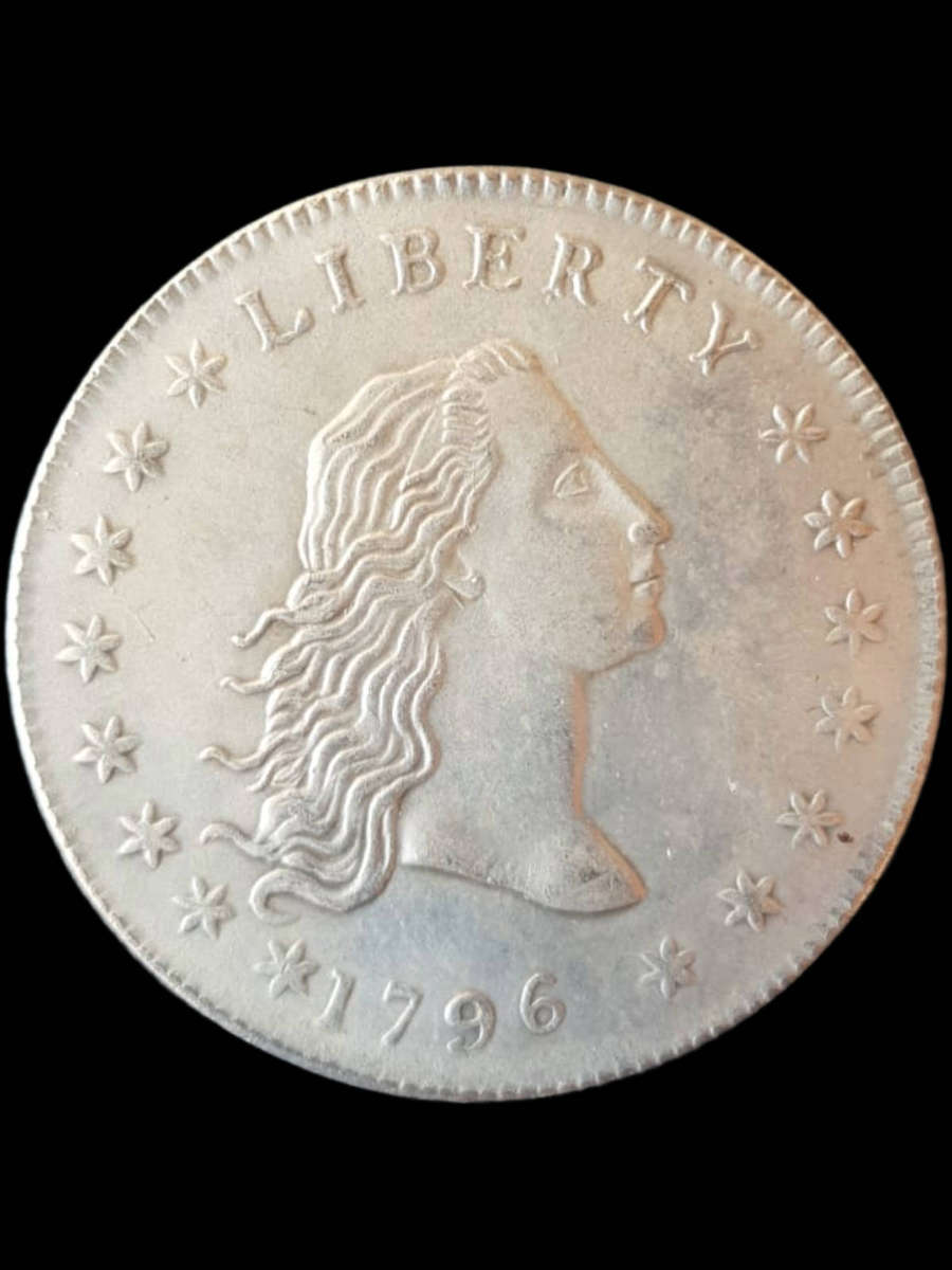 1796 Flowing Hair Dollar - Commemorative Coin Non-Silver Edition