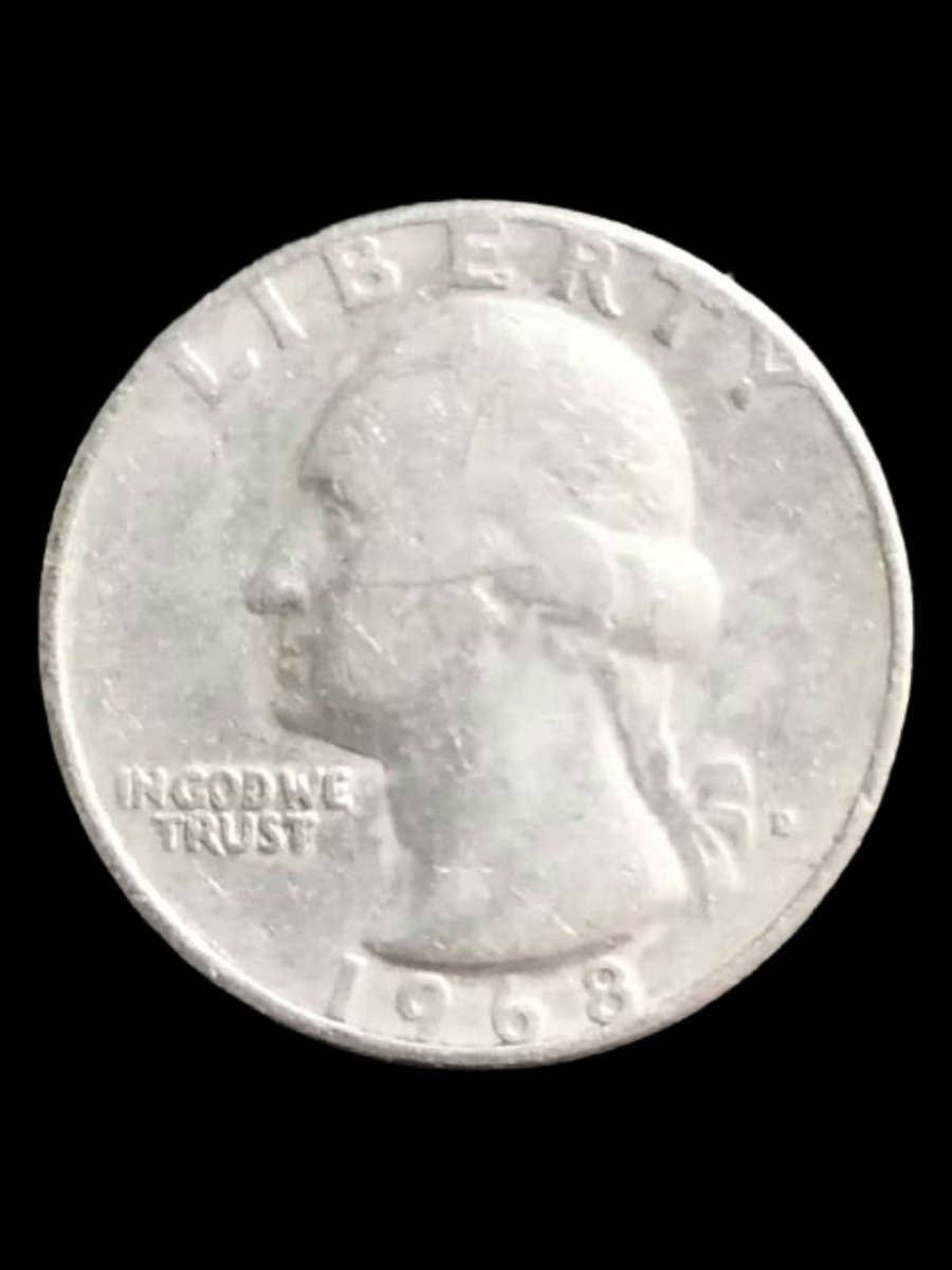1968 USA Quarter Dollar