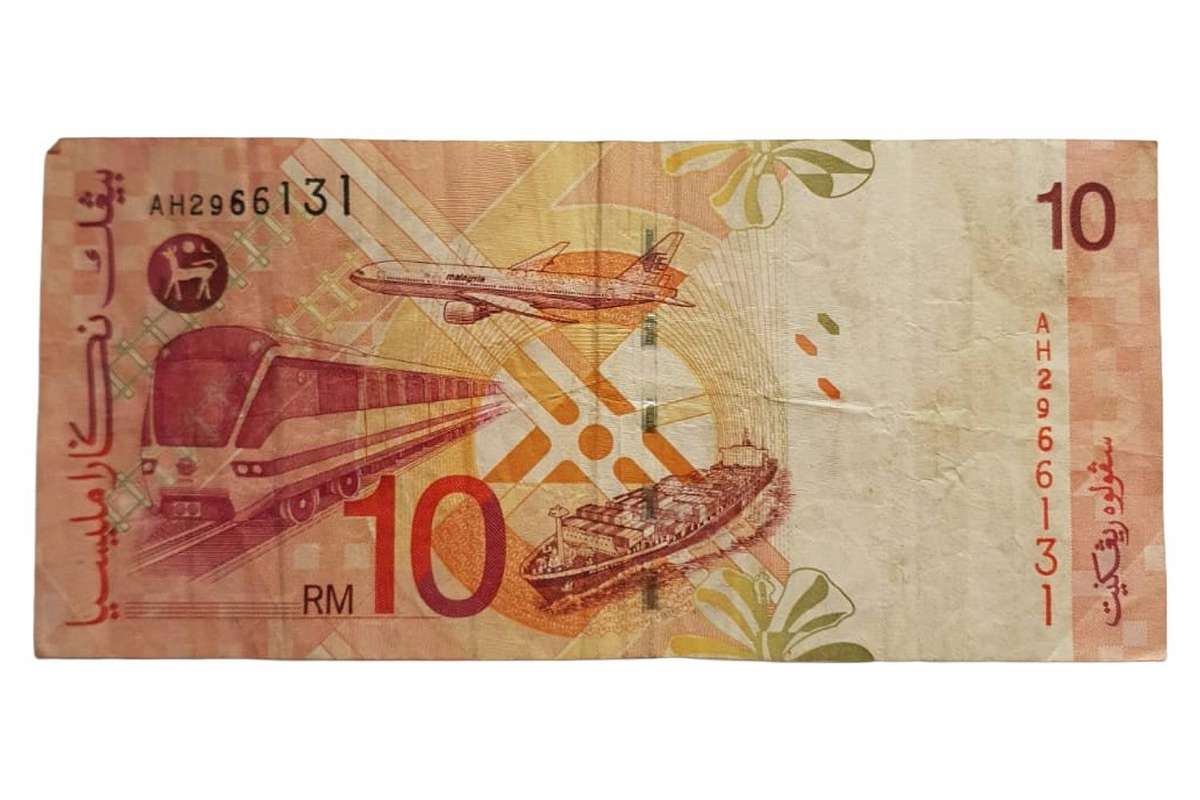 Malaysia  10 Ringgit (RM10) Banknote  4th Series (2000 Issue)