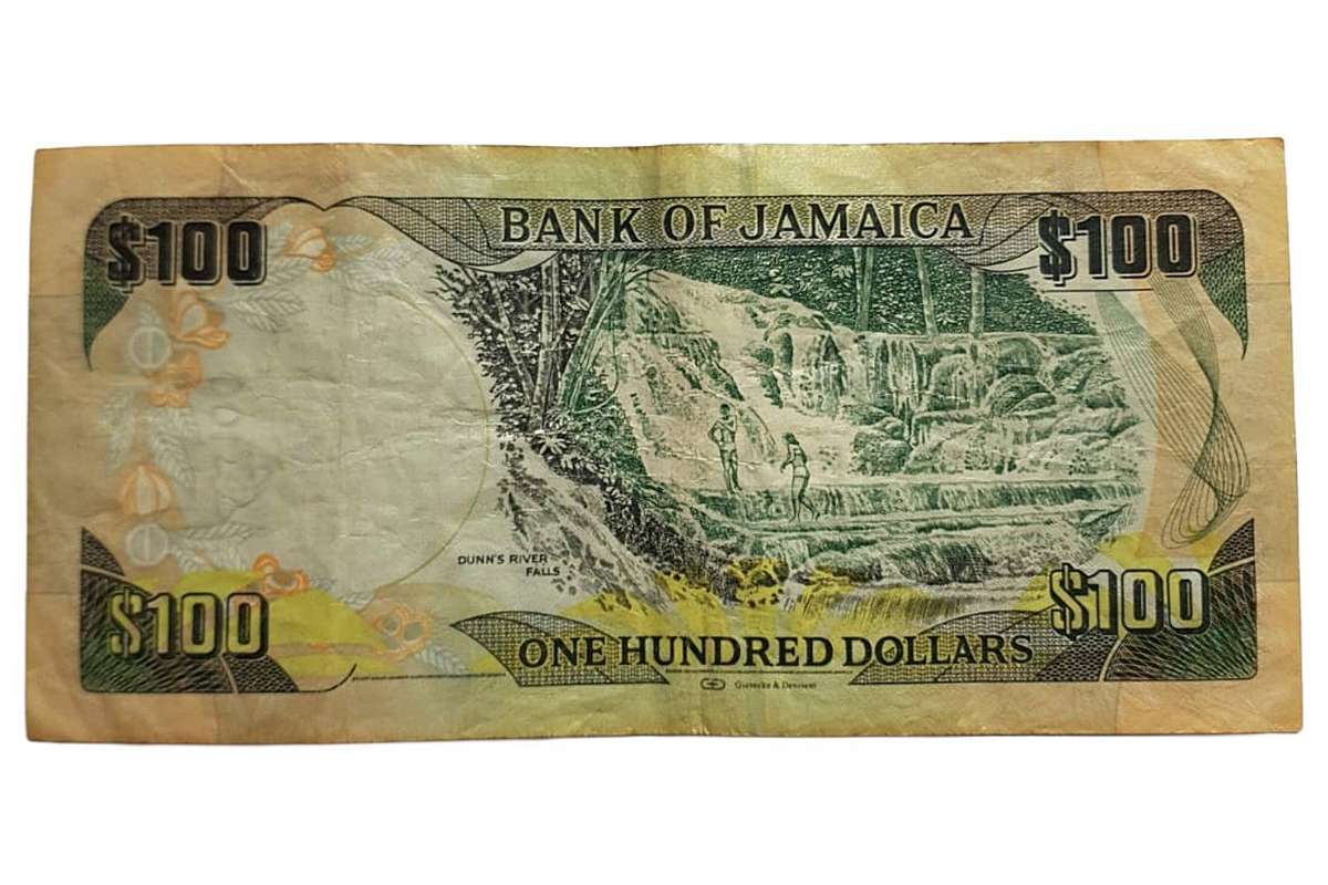 Jamaica  100 Dollars Banknote