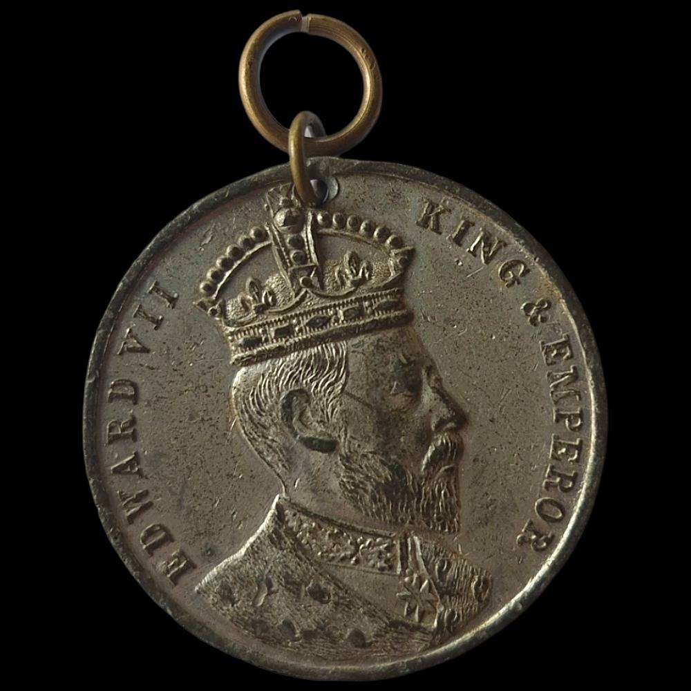 1902 King Edward VII Coronation Medal