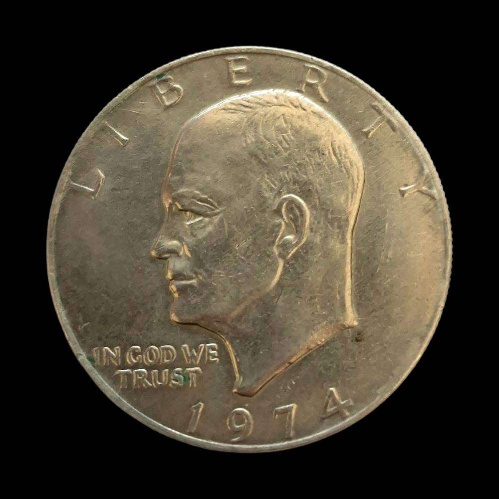 1974 United States Eisenhower Dollar