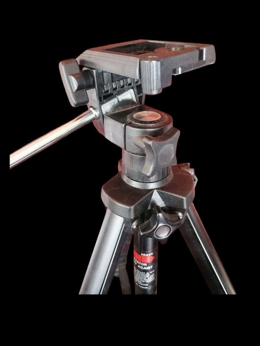 Gemstar Solid Performance Tripod  Adjustable Aluminum Camera Stand