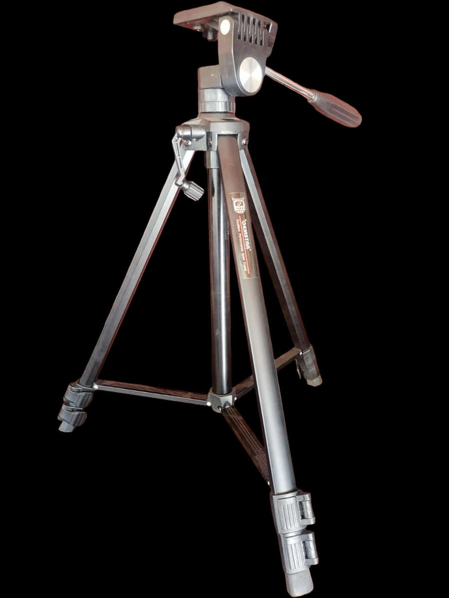 Gemstar Solid Performance Tripod  Adjustable Aluminum Camera Stand
