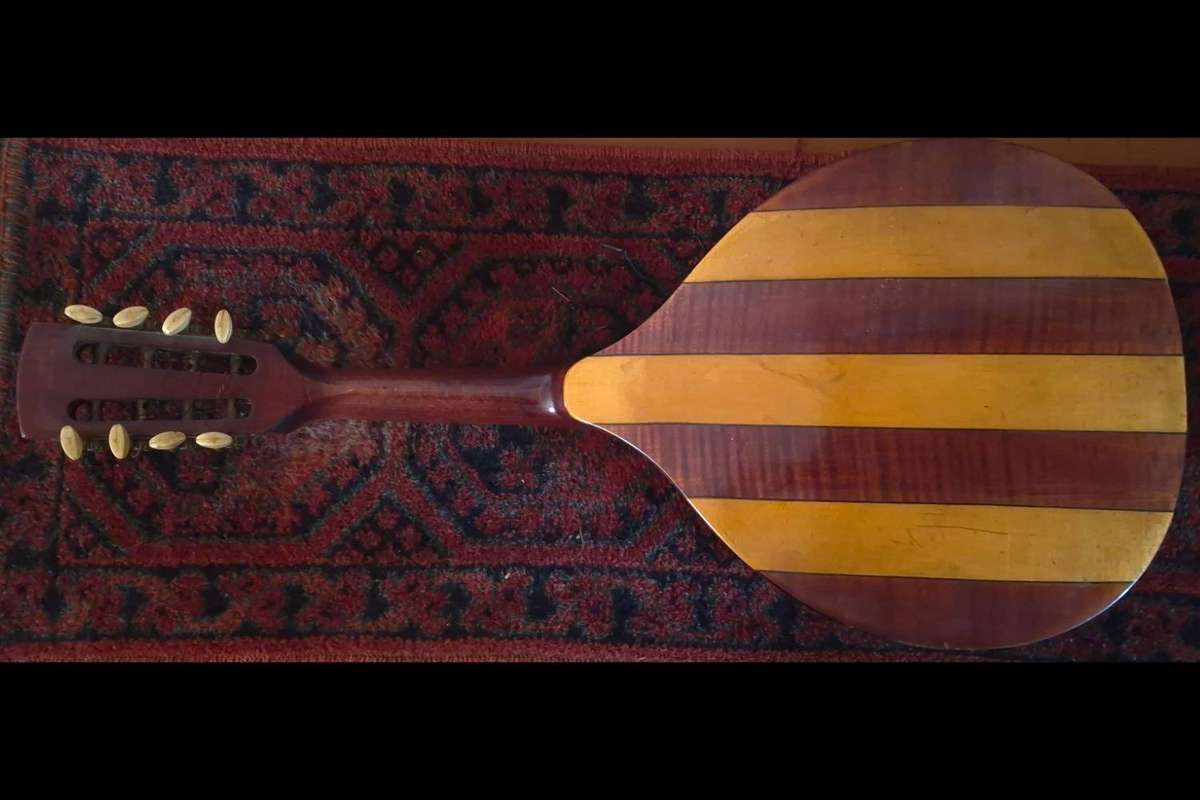 Vintage Lignatone Mandolin  Made in Czechoslovakia  Collectible Instrument