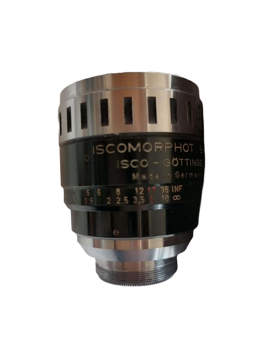 Vintage 85mm Lens Set  ISCO-Göttingen Germany + Bauer Viewfinder + Leather Case