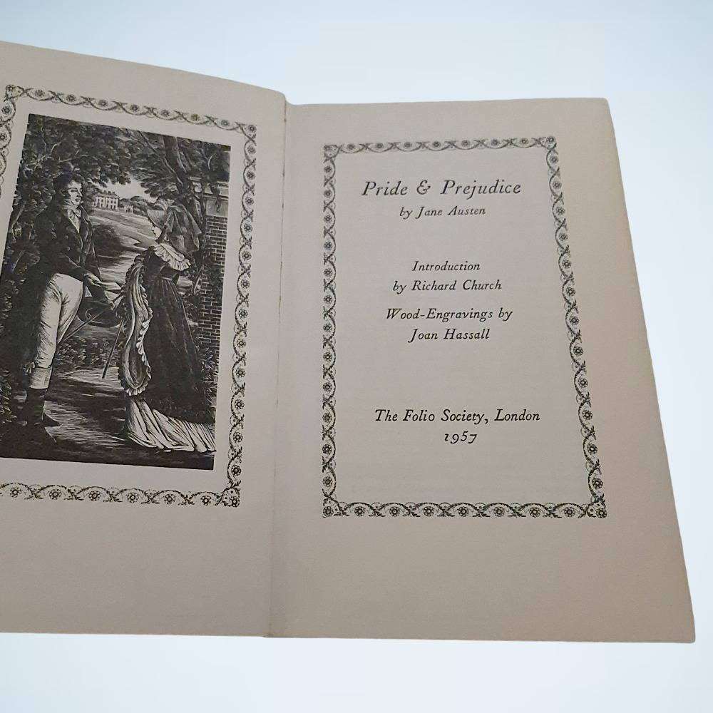 Jane Austen  Pride and Prejudice (Folio Society, 1957)