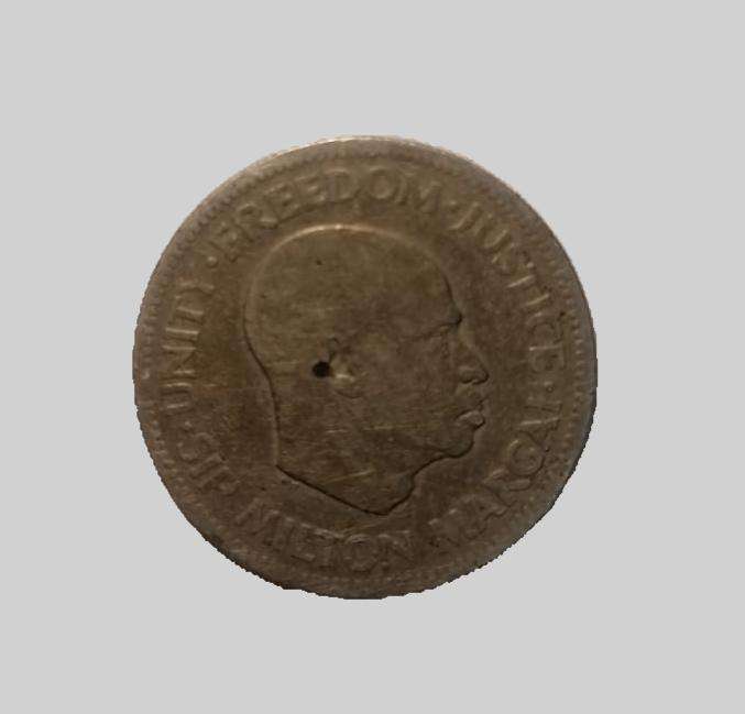 1964 Sierra Leone 10 Cents Coin  President Milton Margai  Post-Independence Issue