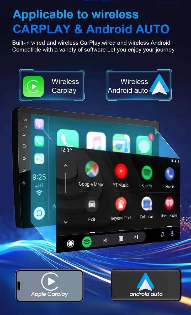 Renault Triber Premium 9" 4GB 64GB QLED Android Head Unit, DSP