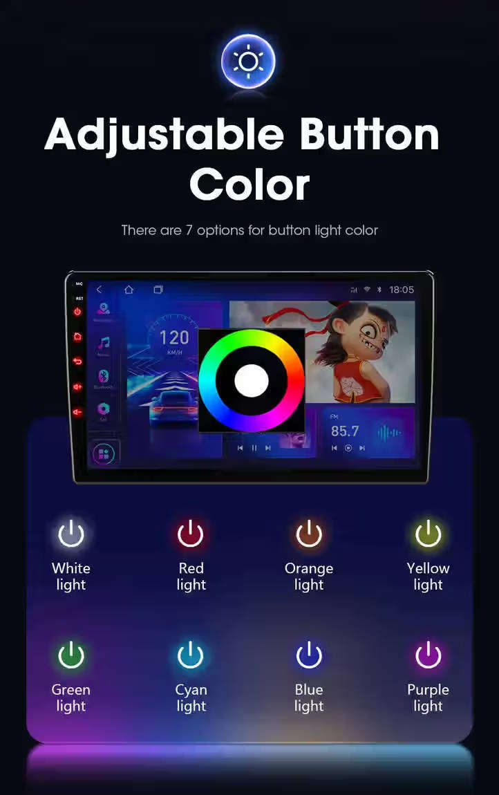 Renault Triber Premium 9" 4GB 64GB QLED Android Head Unit, DSP