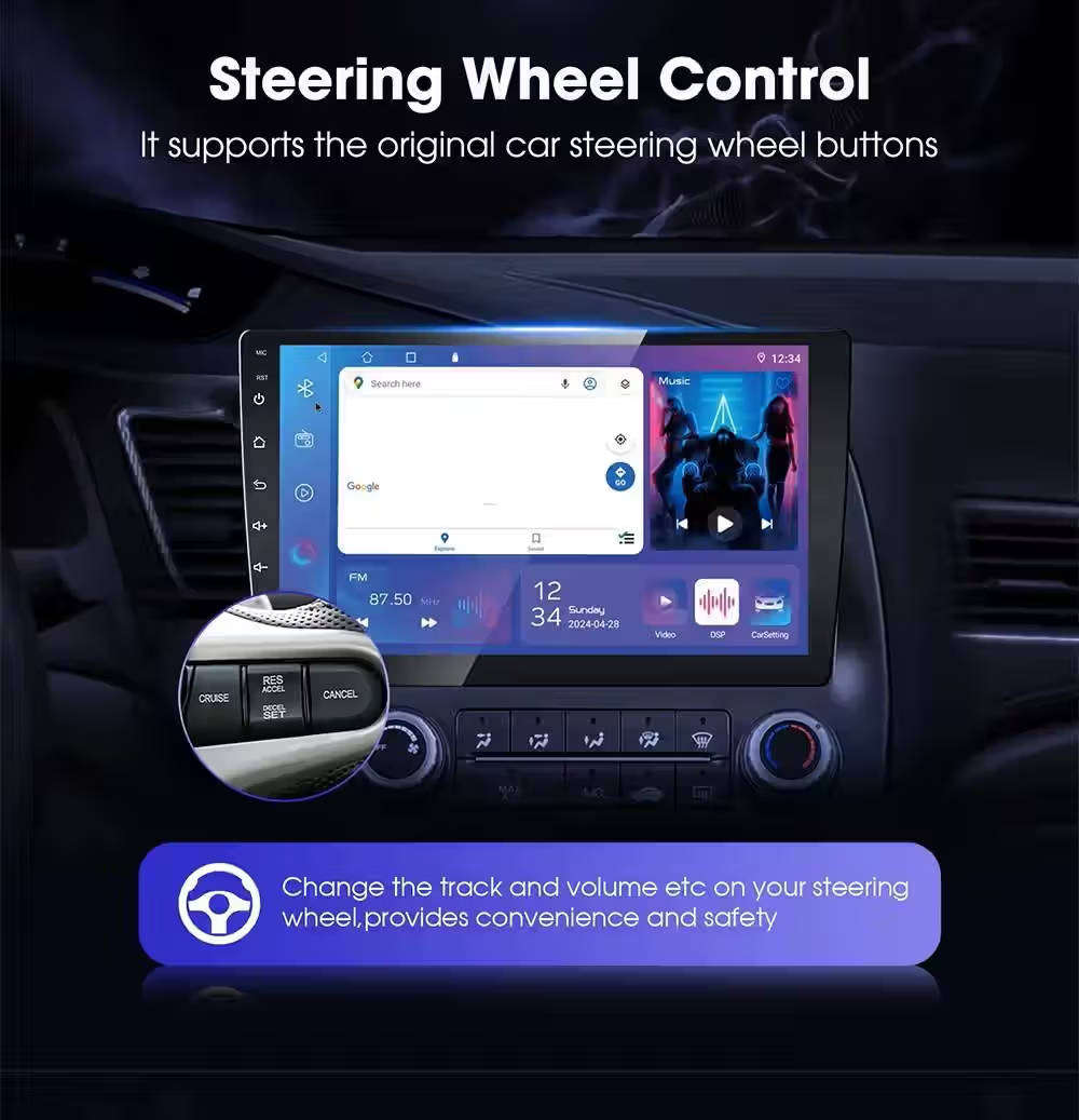 Renault Triber Premium 9" 4GB 64GB QLED Android Head Unit, DSP