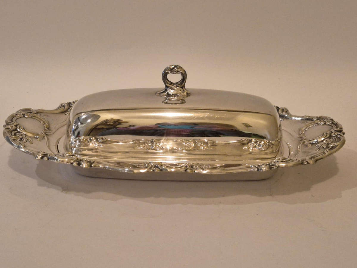 Silver Butter Dish