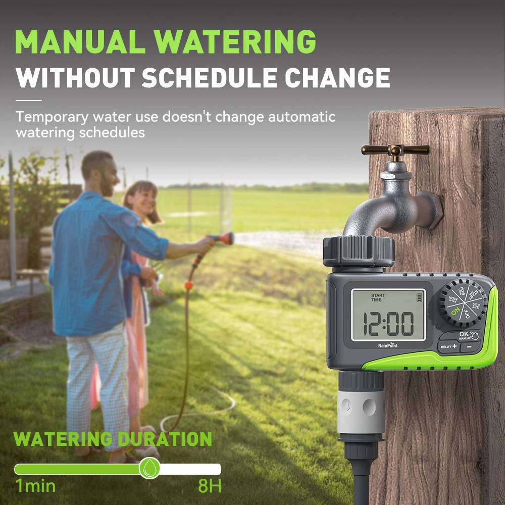 RainPoint Wireless Digital 1-Zone Irrigation Timer