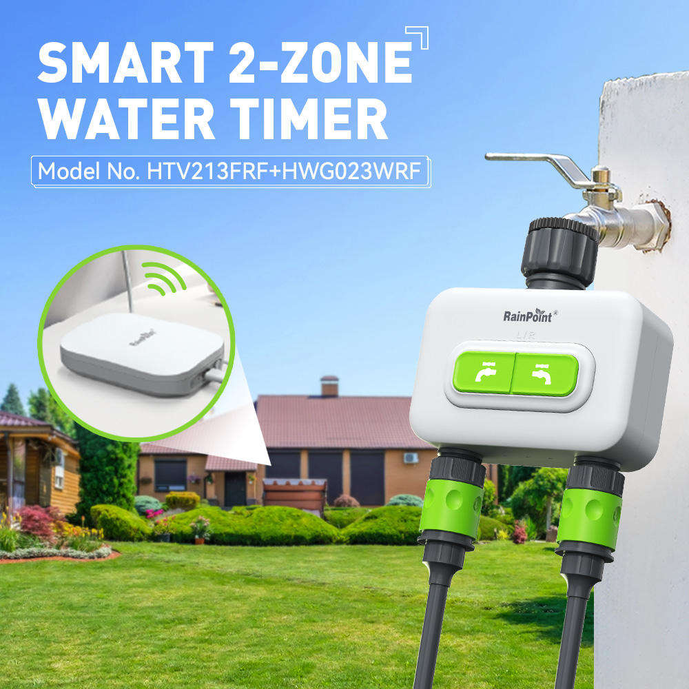 RainPoint Wireless Smart Wi-Fi 2-Zone Irrigation Timer (Device Only)