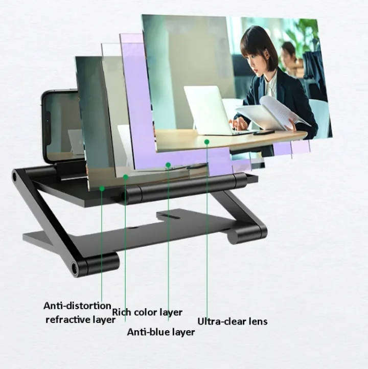 3D modern cell phone screen magnifier