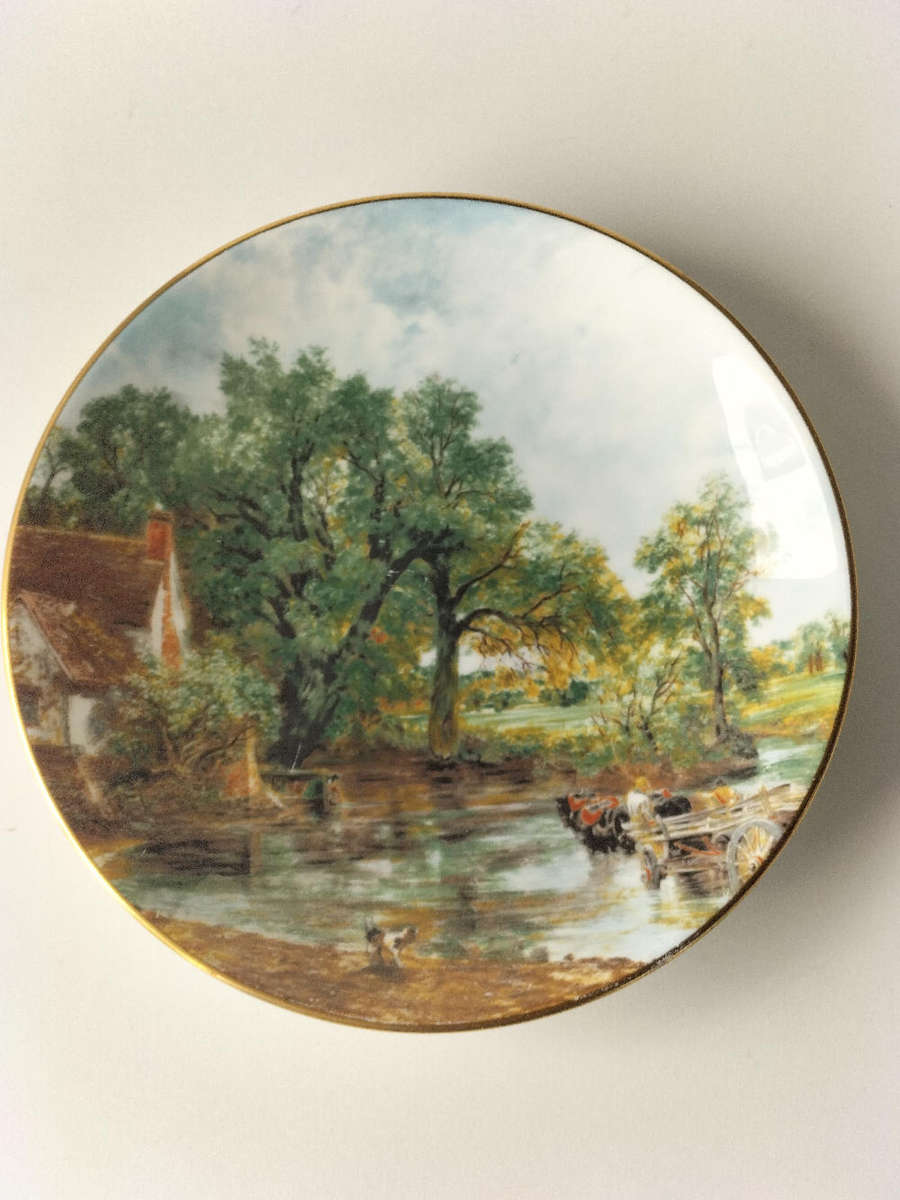Fine Bone China CoalPort Collector's Plate "The Hay Wain"