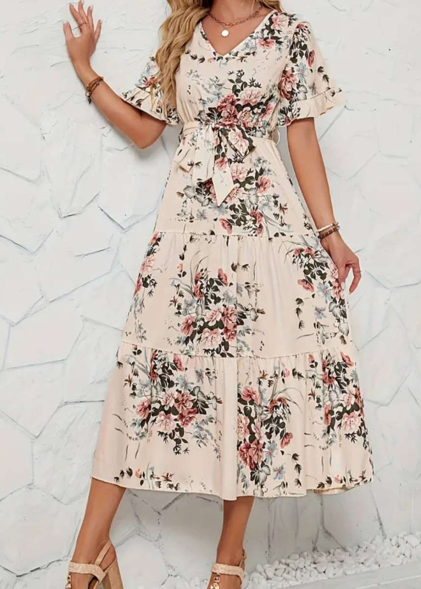 Woman's Floral Dress