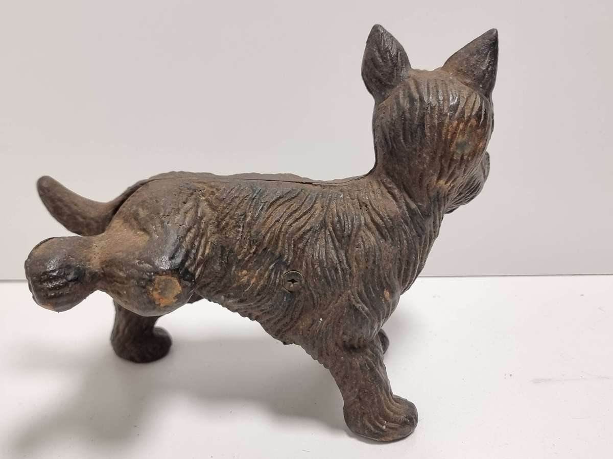 Vintage Cast Iron Scottish Terrier Door Stop