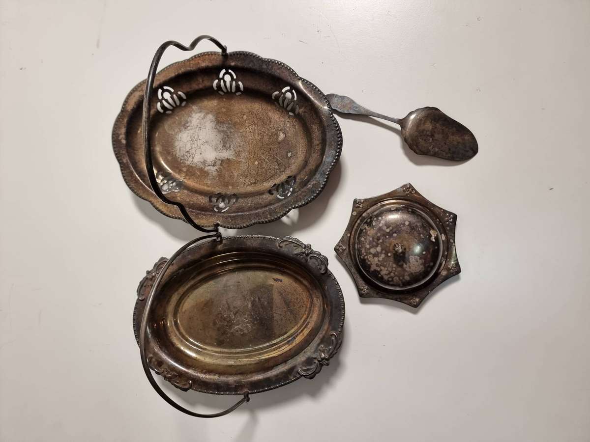 Vintage Silver plated items