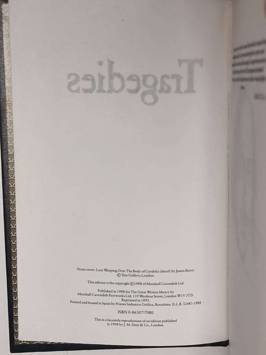 The Great Writers Library (Bid per book)