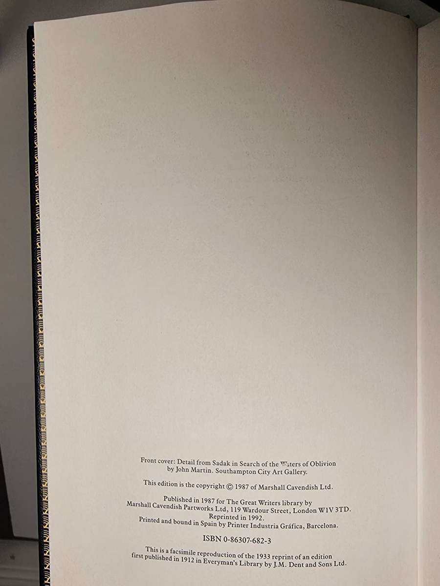 The Great Writers Library (Bid per book)