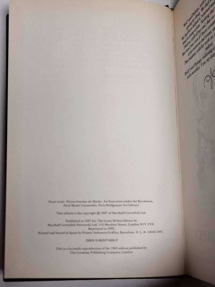 The Great Writers Library (Bid per book)