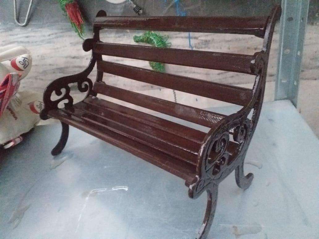 Vintage decorative bench