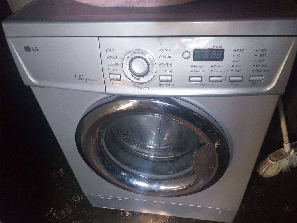 lg washing machine 7.5kg